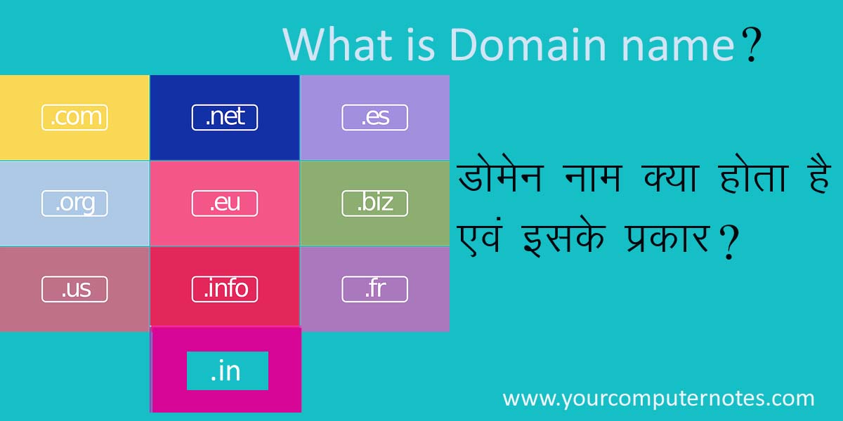 Domain name kya hai in Hindi